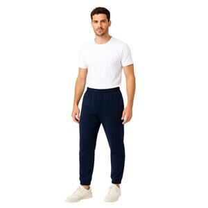 Champion Navy  Sweatpants w/ Ankle Zips Men's Size Large